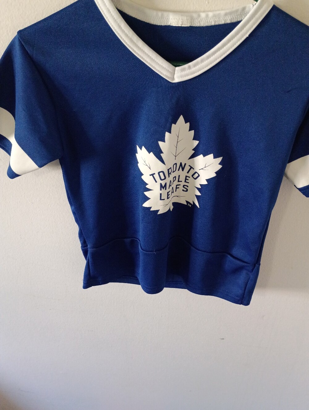 Toronto Maple Leafs Kids Blue Short Sleeve Jersey Top